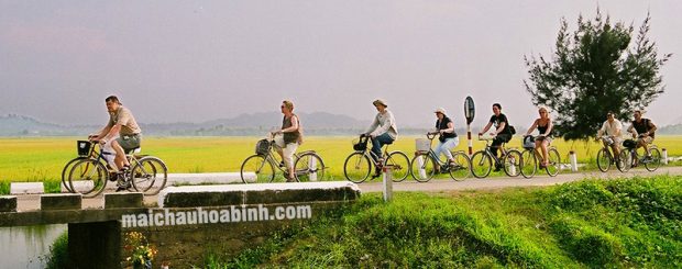 Cho Thuê xe máy xe đạp tại Bản Lác Mai Châu