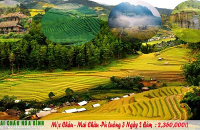Du Lịch Mai Châu Mộc Châu Pù Luông 3 ngày 2 đêm